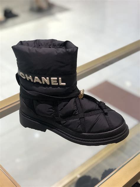 chanel winter show|chanel winter boots.